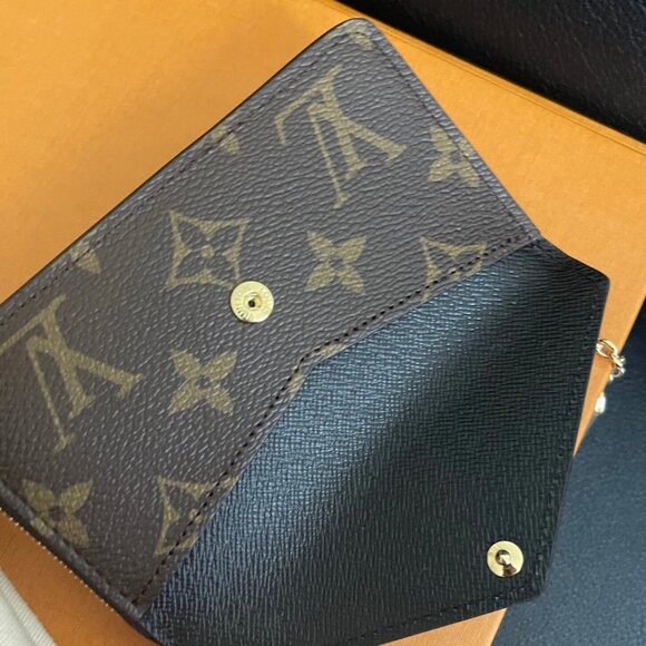 LOUIS VUITTON RECTO VERSO NOIR CARD WALLET - Picture 2 of 4